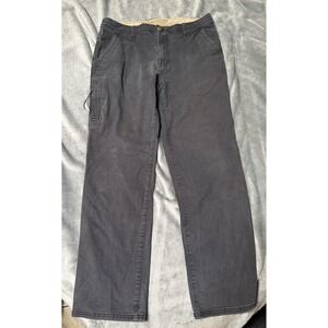 Legendary Outfitters Pants Mens 34x32 Gray Cargo Stretch Utility Workwear Casual